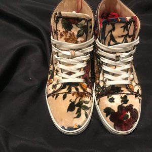 Christian Louboutin - Flat Velour-Size 8.5